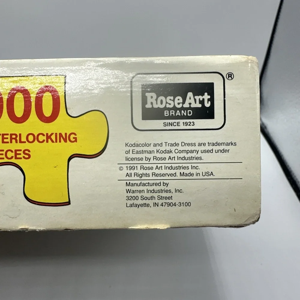 Kodacolor  Edith Creek 1000 Pc Puzzle Interlocking 18